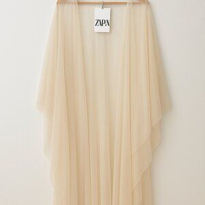 ✨ Zara Sheer Layering Piece – New With Tags ✨